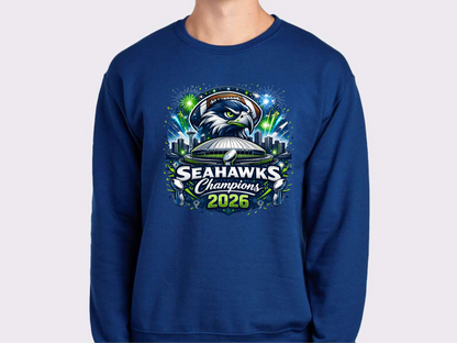 Seattle Seahawks 2026 Super Bowl Champions Sweatshirts