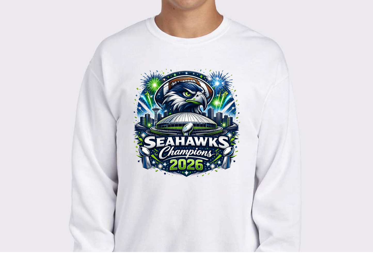 Seattle Seahawks 2026 Super Bowl Champions Sweatshirts