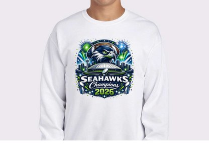 Seattle Seahawks 2026 Super Bowl Champions Sweatshirts