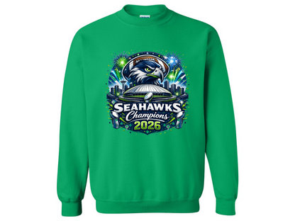 Seattle Seahawks 2026 Super Bowl Champions Sweatshirts