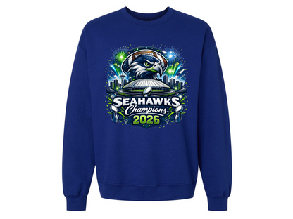 Seattle Seahawks 2026 Super Bowl Champions Sweatshirts