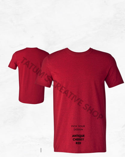 Unisex Short Sleeve T-Shirts  / Pick Your Design