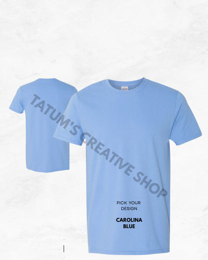 Unisex Short Sleeve T-Shirts  / Pick Your Design