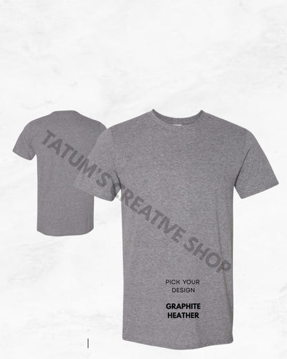 Unisex Short Sleeve T-Shirts  / Pick Your Design
