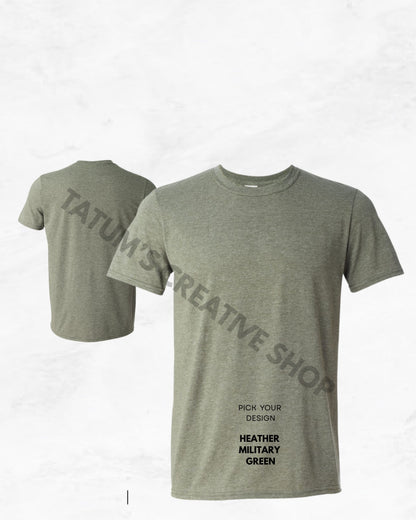 Unisex Short Sleeve T-Shirts  / Pick Your Design