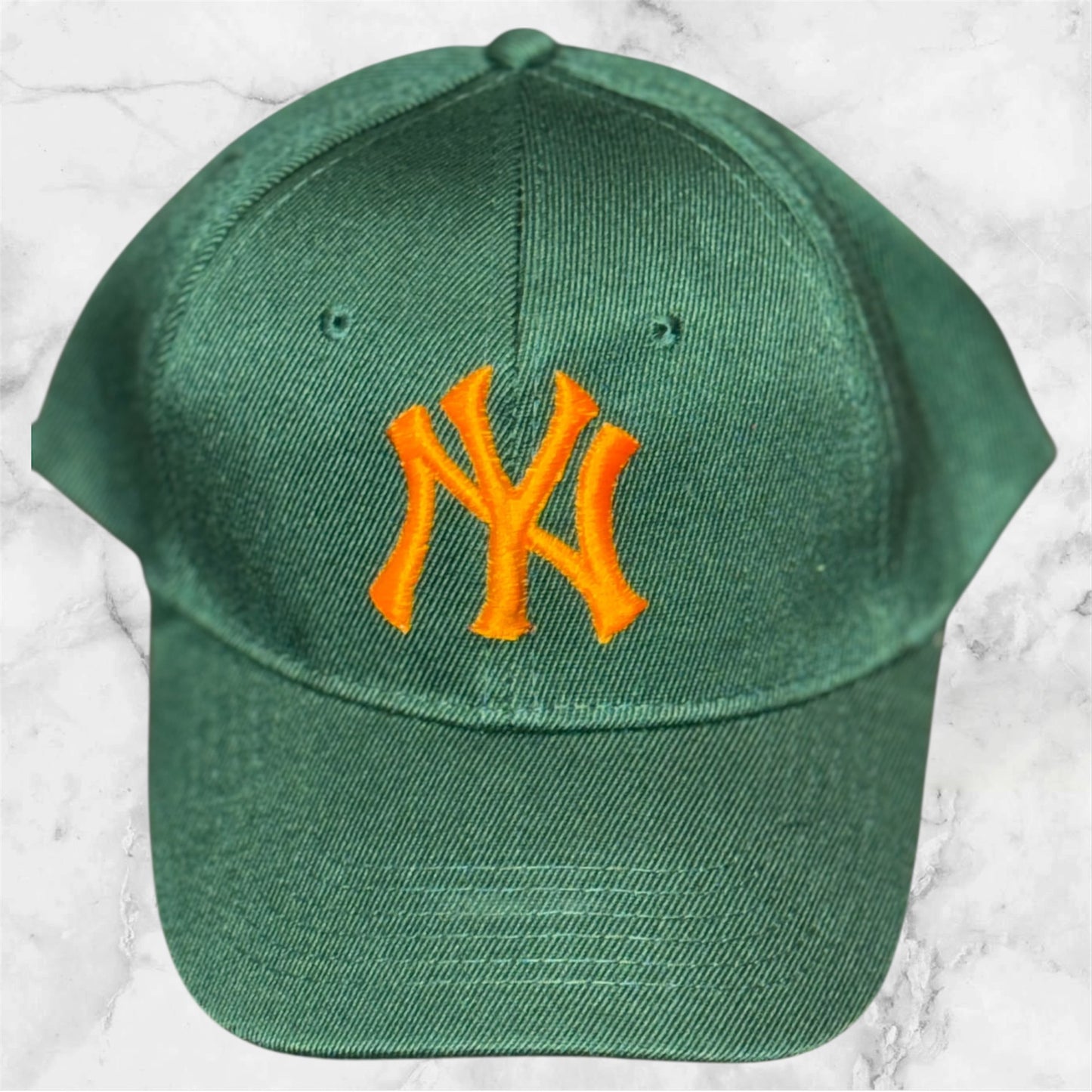 NY Embroidered Green Hat – Classic New York  Hat