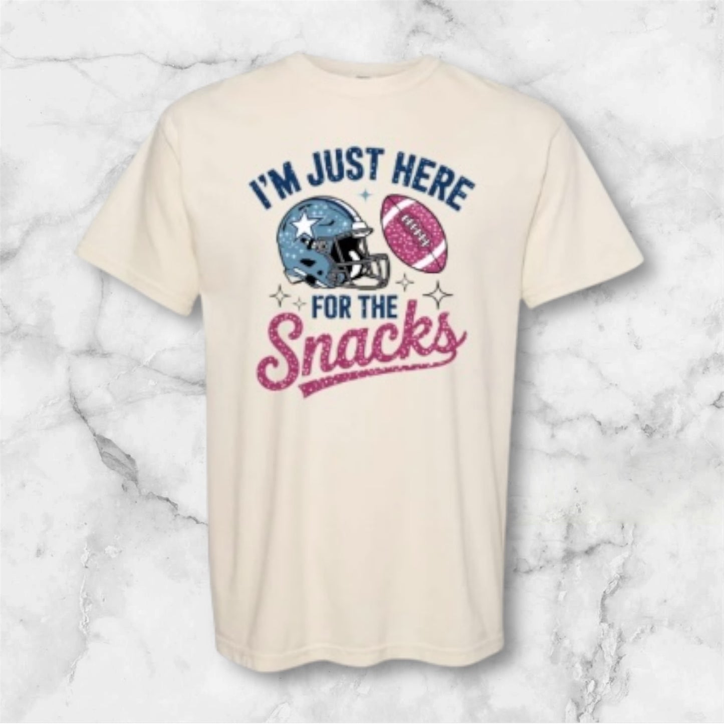 Short Sleeve T-Shirt - Foot Ball Snack/ Comfort Color
